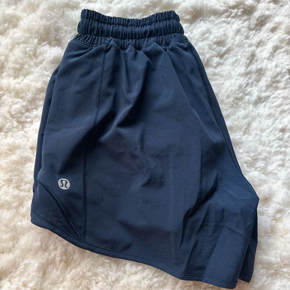 lululemon athletica Dark Blue Athletic Shorts - Picture 3 of 3